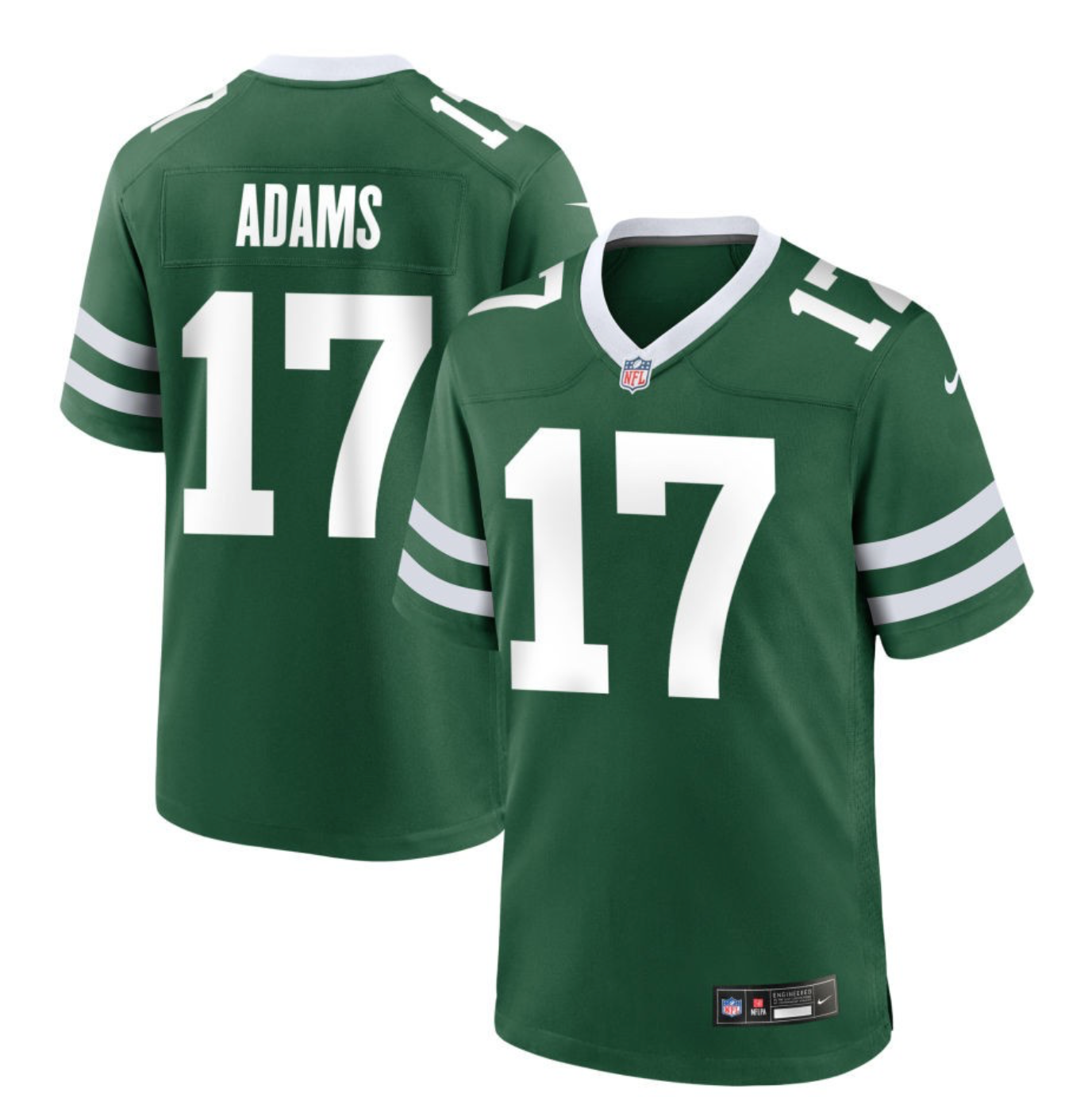 Davante Adams New York Jets 2024 Jersey football jersey product view 1