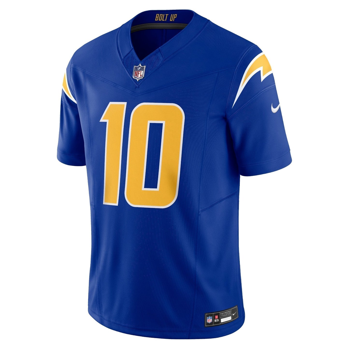 Justin Herbert Los Angeles Chargers Vapor F.U.S.E. Limited Jersey - Royal football jersey product view 2