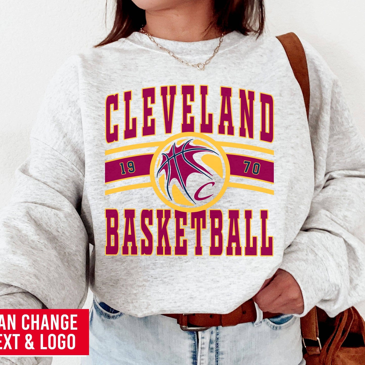 Vintage Cleveland Cavaliers Basketball Fan Sweatshirt Unisex T-shirt, Sweatshirt, Hoodie, Long Sleeve Tee - T-Shirt, Sweatshirt, Hoodie