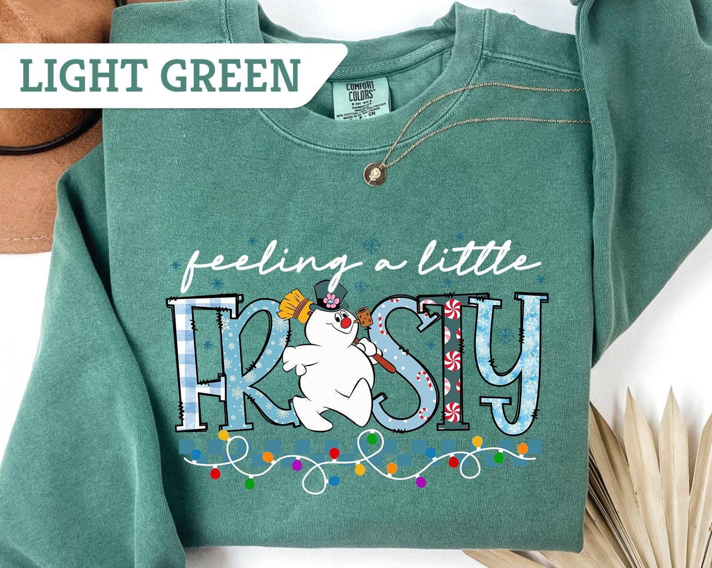 Frosty Snowman Christmas Sweater Gift Unisex T-shirt, Sweatshirt, Hoodie, Long Sleeve Tee - T-Shirt, Sweatshirt, Hoodie