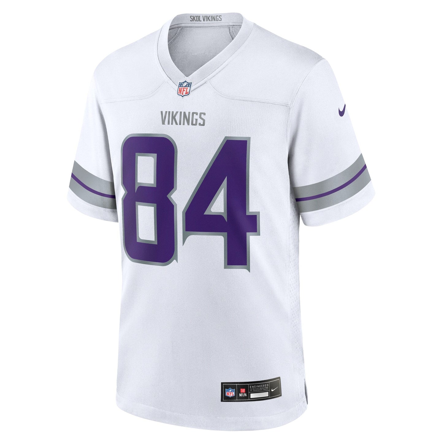 Randy Moss Minnesota Vikings Alternate Retired Game Jersey - White football jersey product view 2