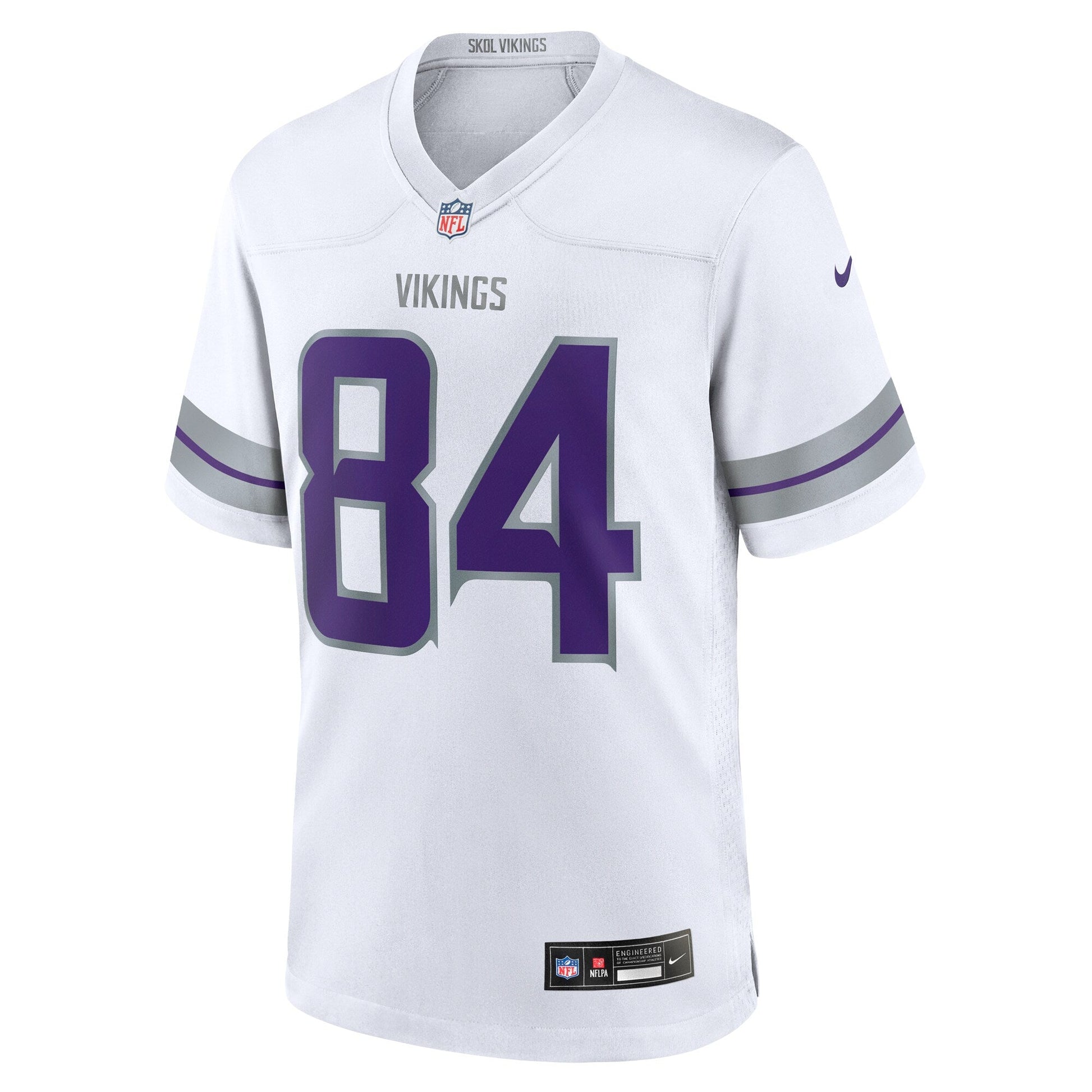 Randy Moss Minnesota Vikings Alternate Retired Game Jersey - White football jersey product view 2