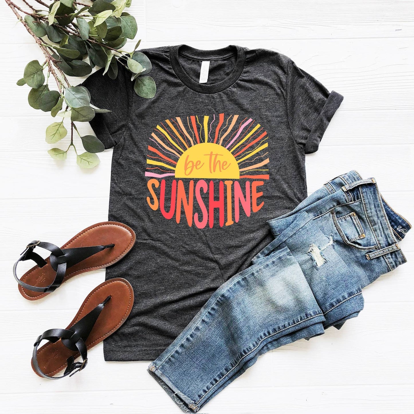 Be the Sunshine Inspirational Graphic Tee Unisex Unisex T-shirt, Sweatshirt, Hoodie, Long Sleeve Tee - T-Shirt, Sweatshirt, Hoodie