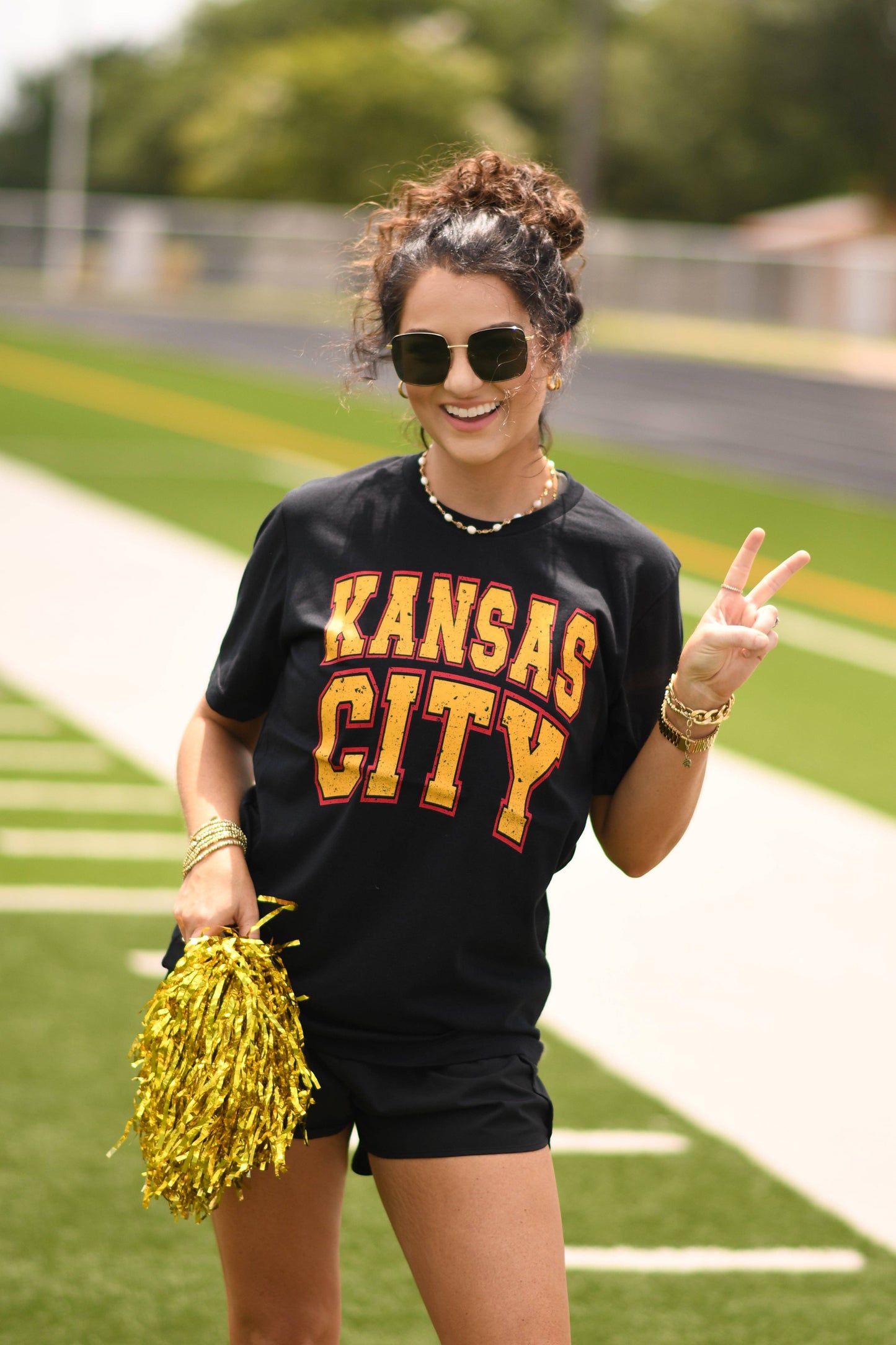Kansas City Block Tee Unisex T-shirt, Sweatshirt, Hoodie, Long Sleeve Tee - T-Shirt, Sweatshirt, Hoodie