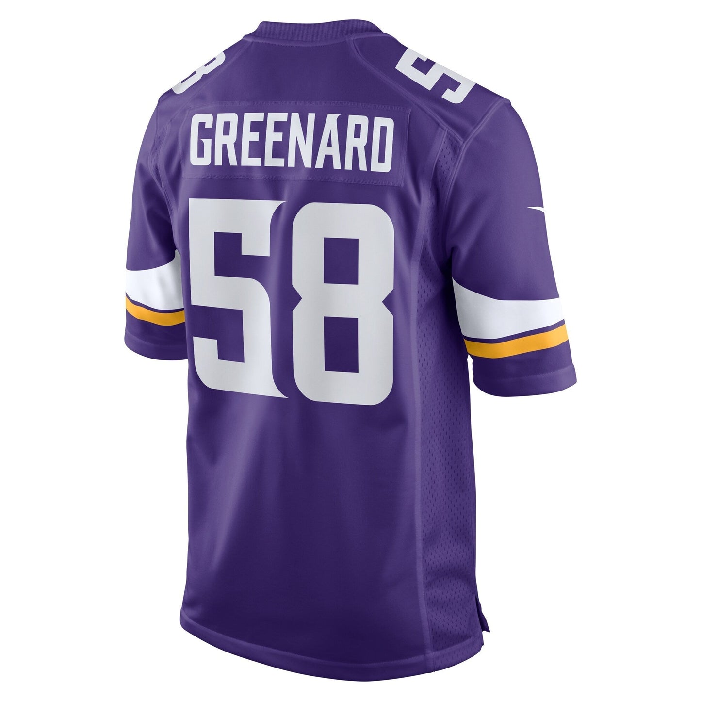 Jonathan Greenard Minnesota Vikings Team Game Jersey - Purple football jersey product view 3