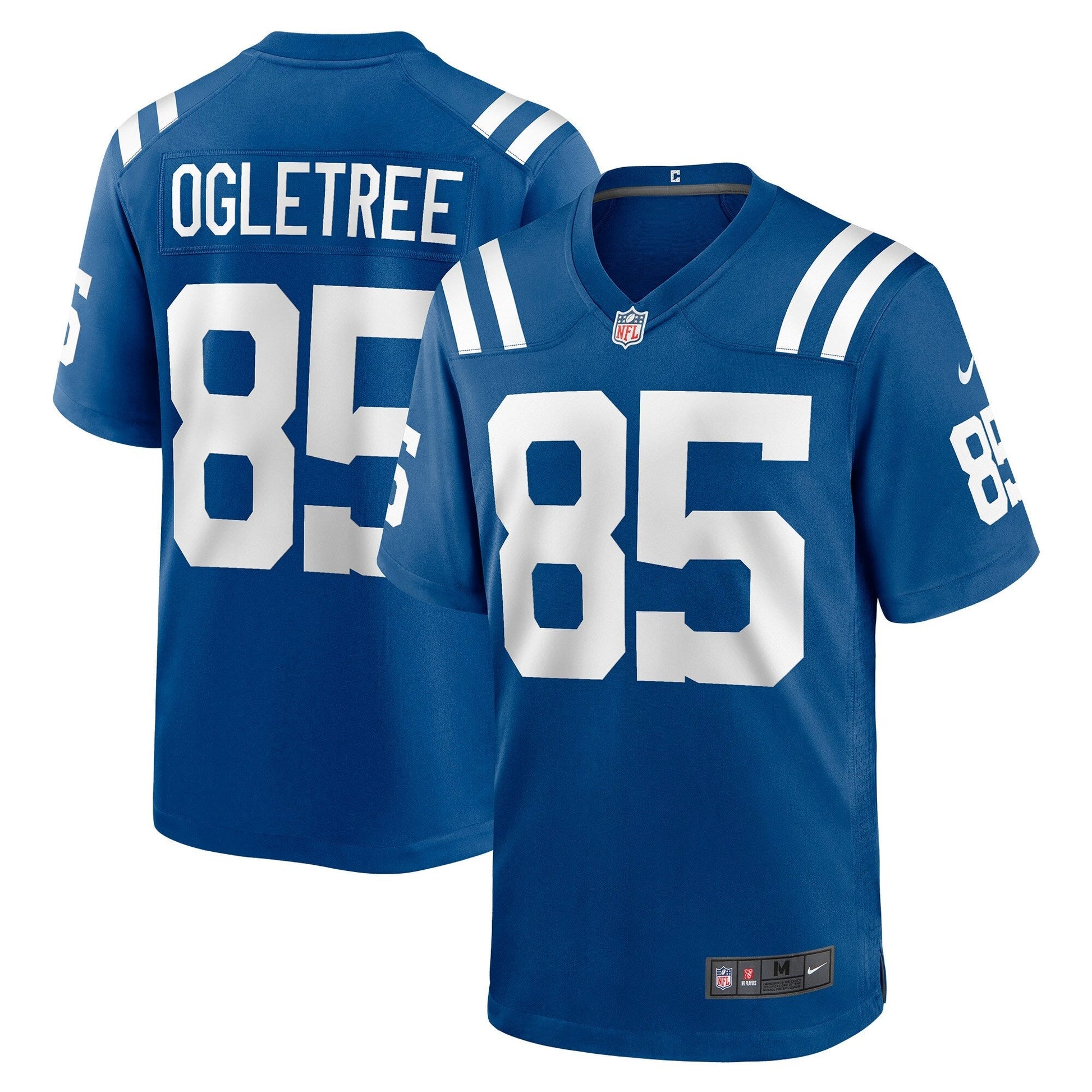 Andrew Ogletree Indianapolis Colts Game Jersey - Royal football jersey product view 1