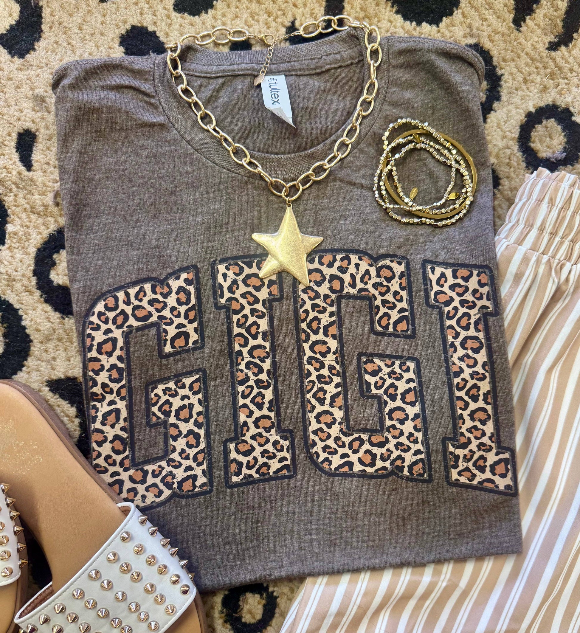 Gigi Leopard Tee Unisex T-shirt, Sweatshirt, Hoodie, Long Sleeve Tee - T-Shirt, Sweatshirt, Hoodie
