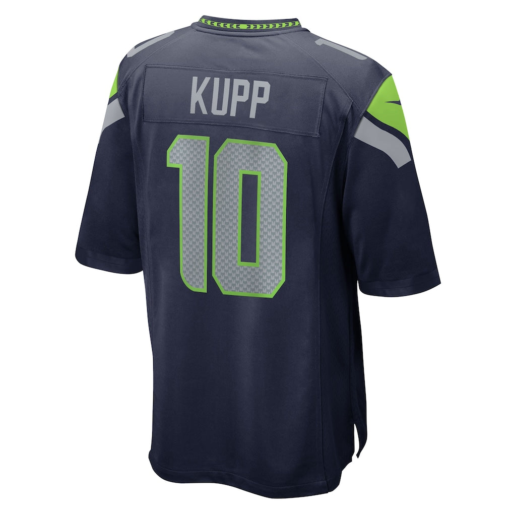 S.Seahawks #10 Cooper Kupp College Navy Team Game Jersey football jersey product view 1