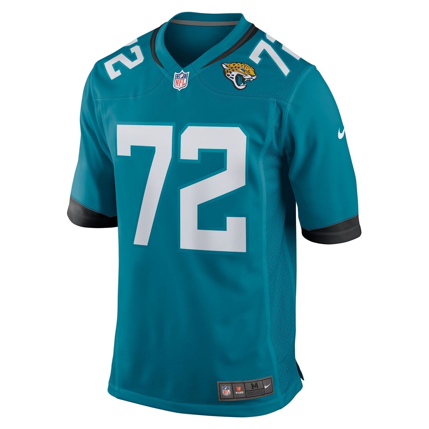Walker Little Jacksonville Jaguars Game Jersey - Teal football jersey product view 2