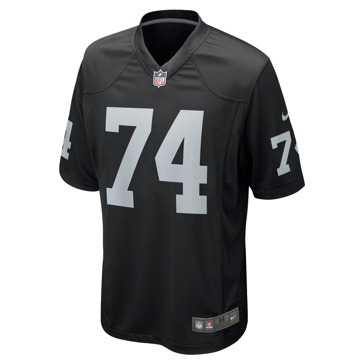 Kolton Miller Las Vegas Raiders Game Jersey - Black football jersey product view 2