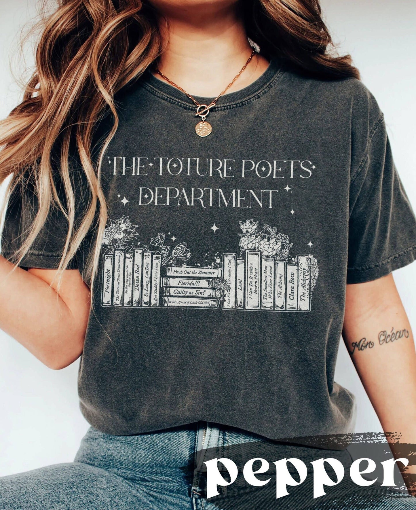 Taylor the Tortured Poets Dept Shirt - New Album Ttpd Merch Unisex T-shirt, Sweatshirt, Hoodie, Long Sleeve Tee - T-Shirt, Sweatshirt, Hoodie