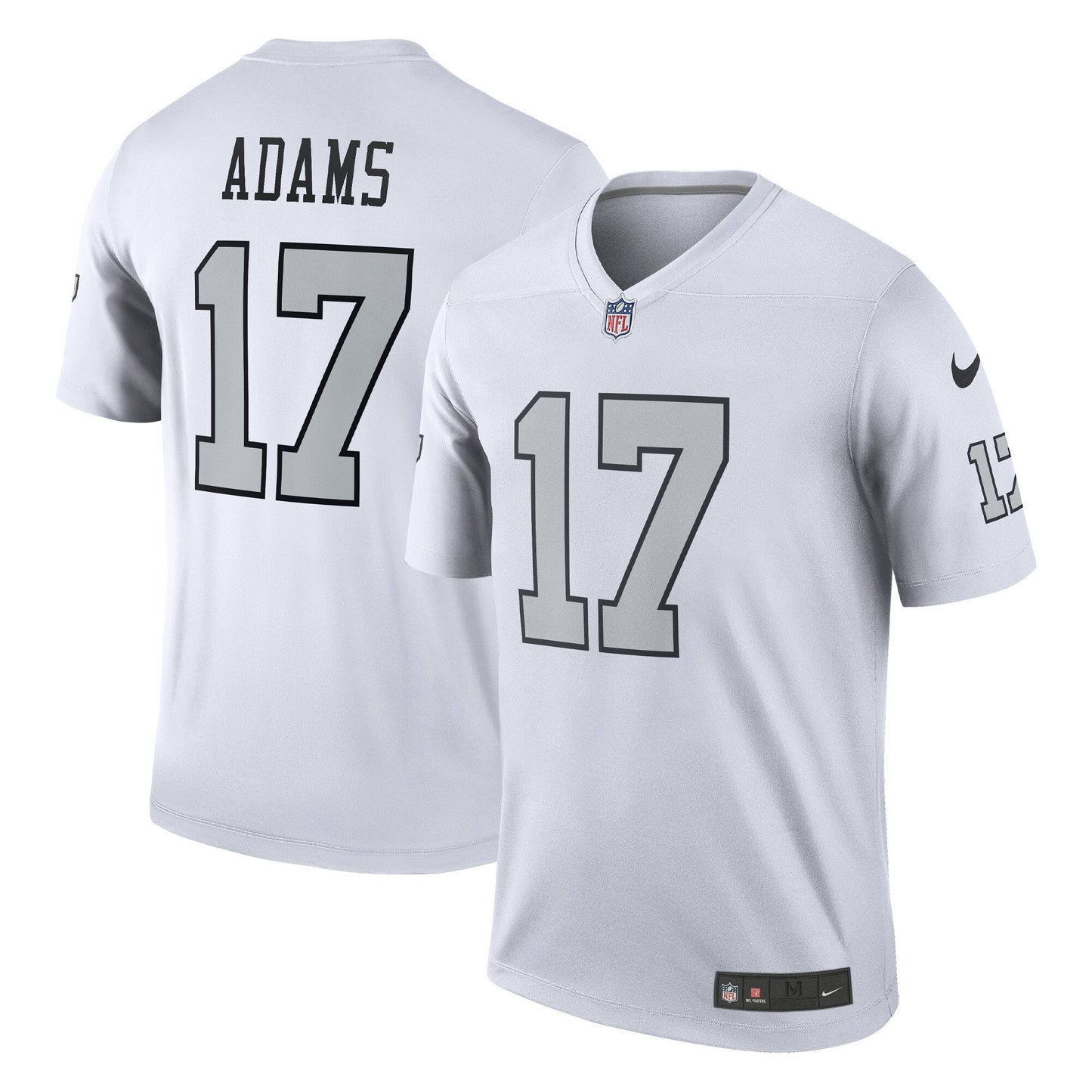 Davante Adams Las Vegas Raiders Alternate Legend Jersey - White football jersey product view 1