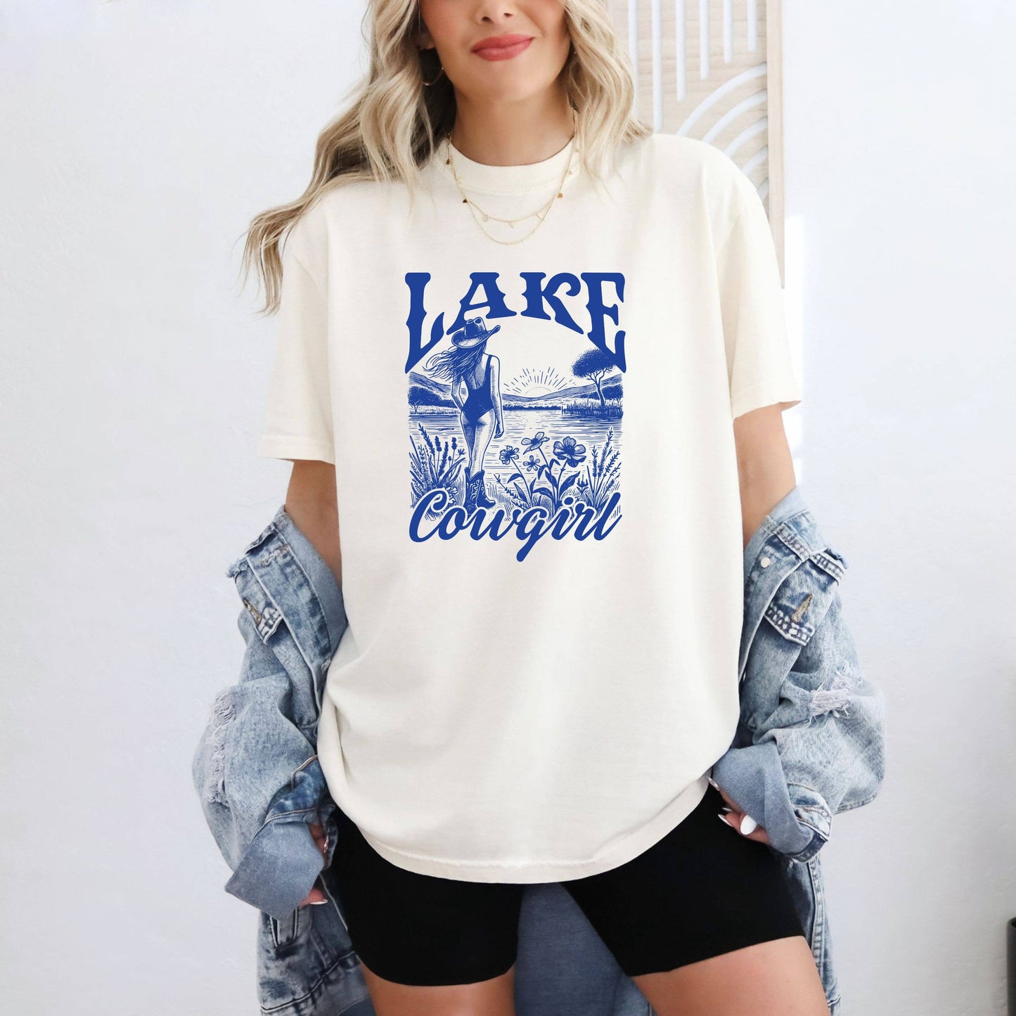 Cowgirl Summer, Western Shirt, Beach, Cowgirl Graphic Tee Unisex T-shirt, Sweatshirt, Hoodie, Long Sleeve Tee - T-Shirt, Sweatshirt, Hoodie