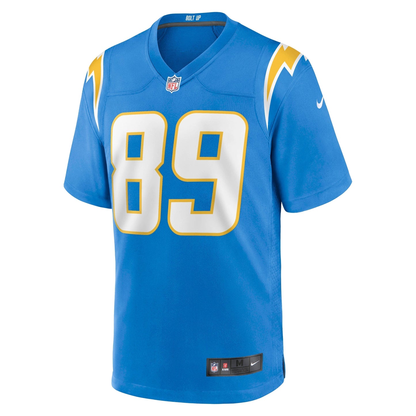 Wes Chandler Los Angeles Chargers Retired Jersey - Powder Blue football jersey product view 2