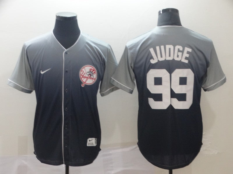 Men's New York Yankees Aaron Judge #99 Gray Alternate Game Jersey baseball jersey product view 1