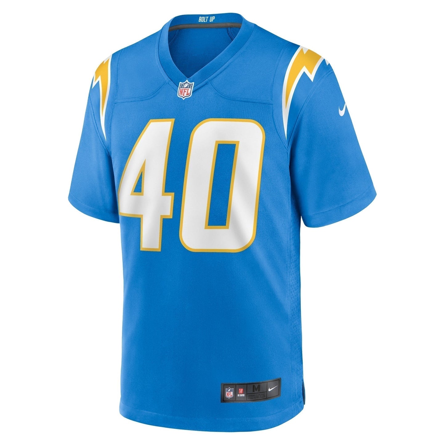 Stephen Anderson Los Angeles Chargers Game Jersey - Powder Blue football jersey product view 2