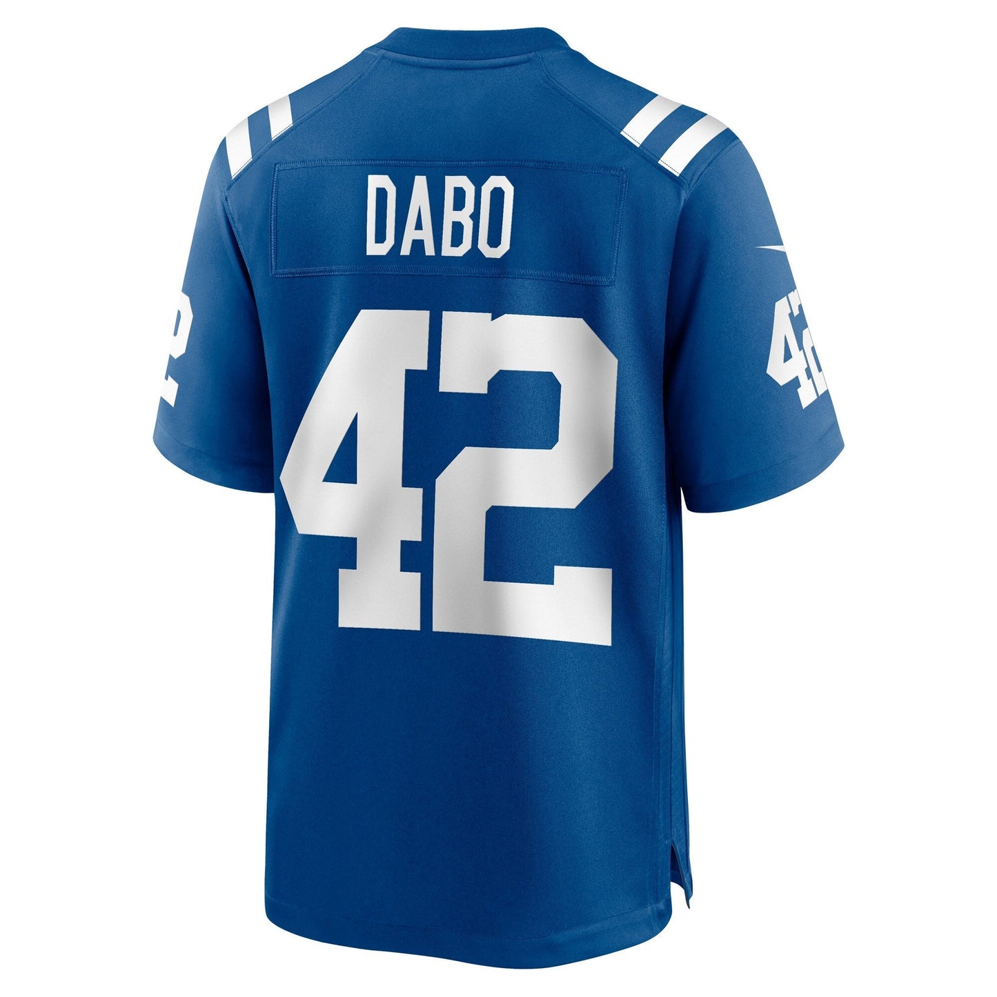 Marcel Dabo Indianapolis Colts Game Jersey - Royal football jersey product view 3