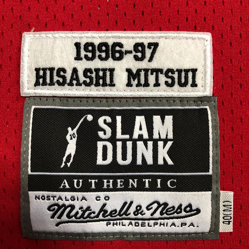 Slam Dunk Mitsui Hisashi Red 14 MN basketball jersey product view 3