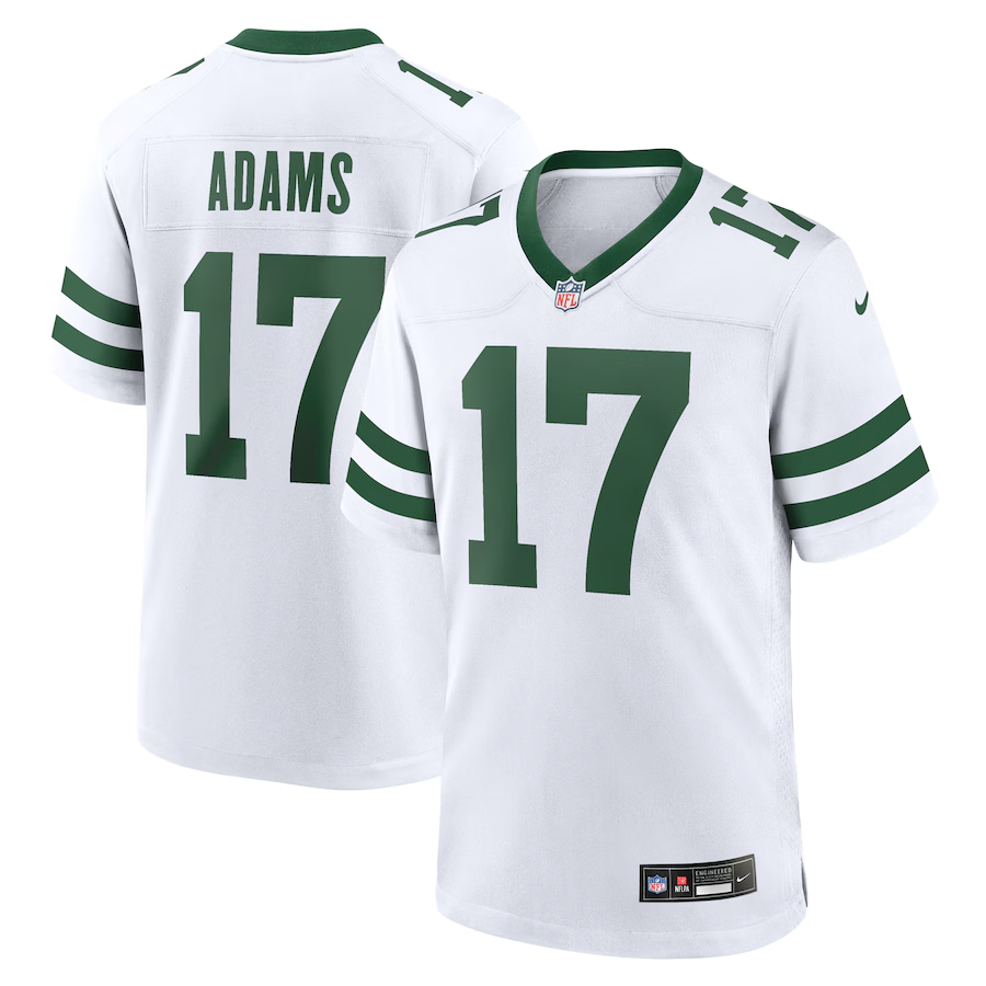 Davante Adams New York Jets 2024 Jersey football jersey product view 1