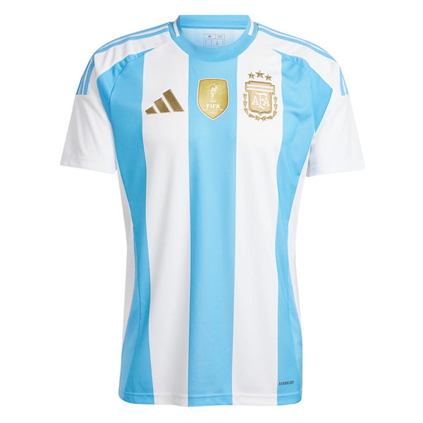 Argentina Copa America 2024 Home Jersey with Champion Badge football jersey product view 1