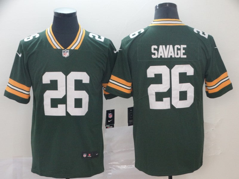 Men's Green Bay Packers Darnell Savage Green Game Jersey football jersey product view 1