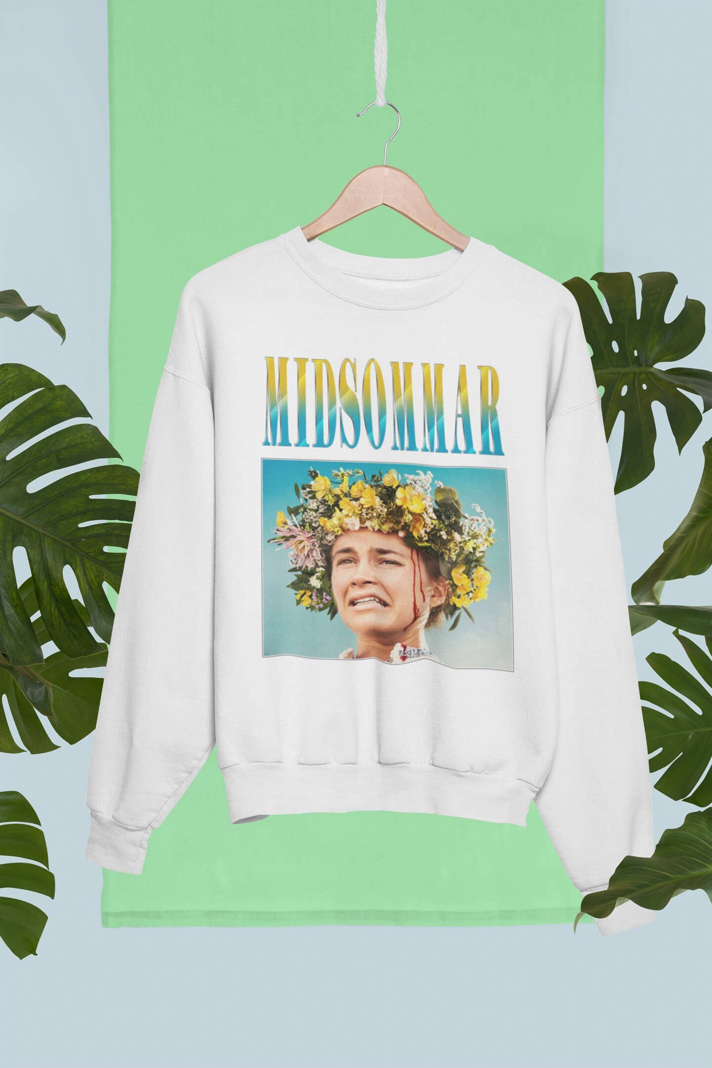 Midsommar Horror Sweatshirt - Florence Pugh Festival Sweatsh Unisex T-shirt, Sweatshirt, Hoodie, Long Sleeve Tee - T-Shirt, Sweatshirt, Hoodie