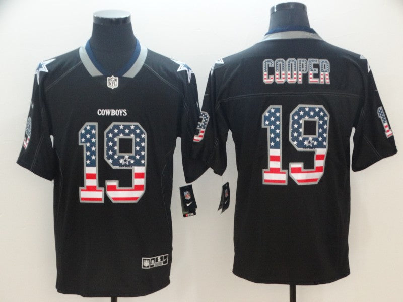 Men's Dallas Cowboys Amari Cooper #19 Black Game Jersey1 football jersey product view 1