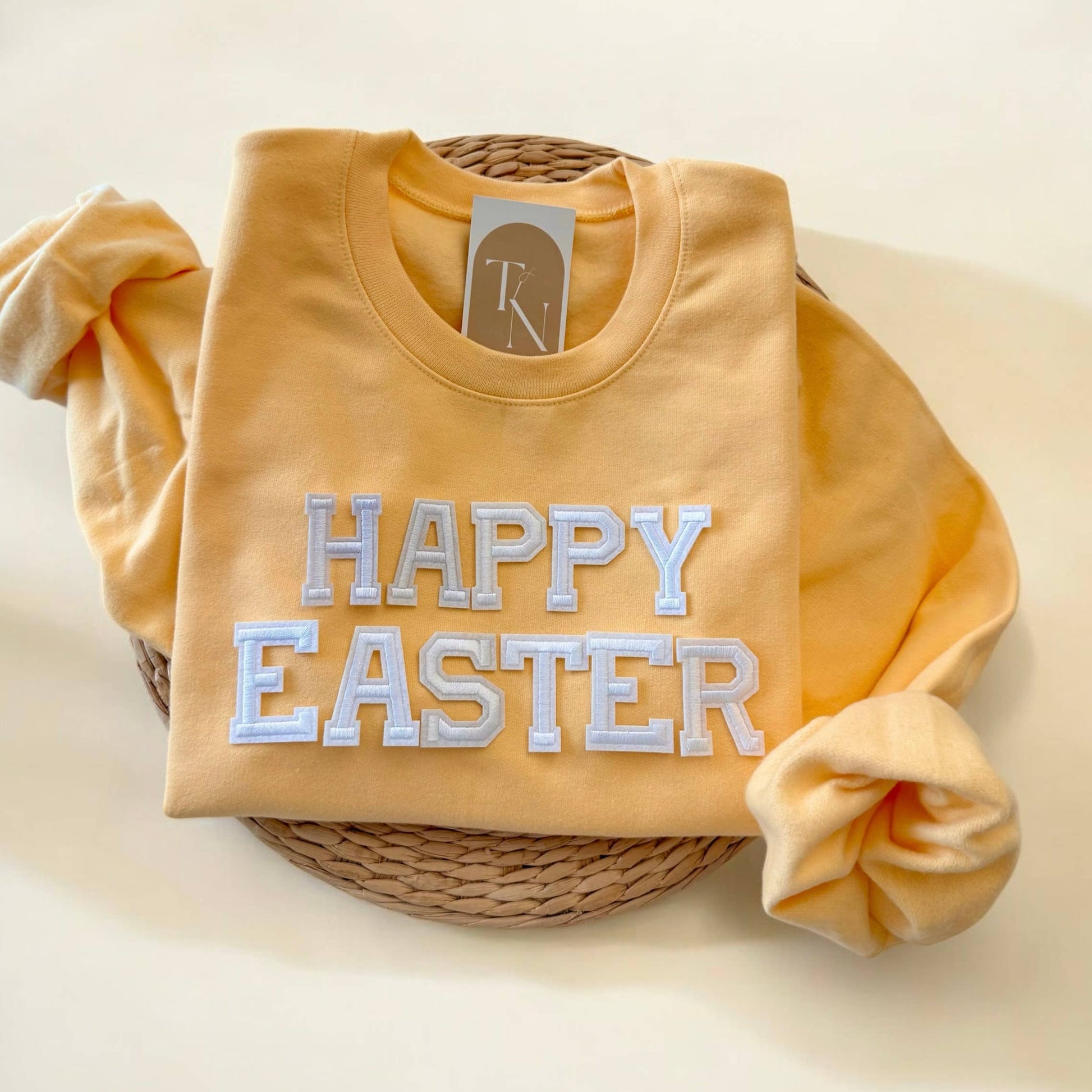 Happy Easter Sweatshirt, Easter Sweaters Unisex T-shirt, Sweatshirt, Hoodie, Long Sleeve Tee - T-Shirt, Sweatshirt, Hoodie
