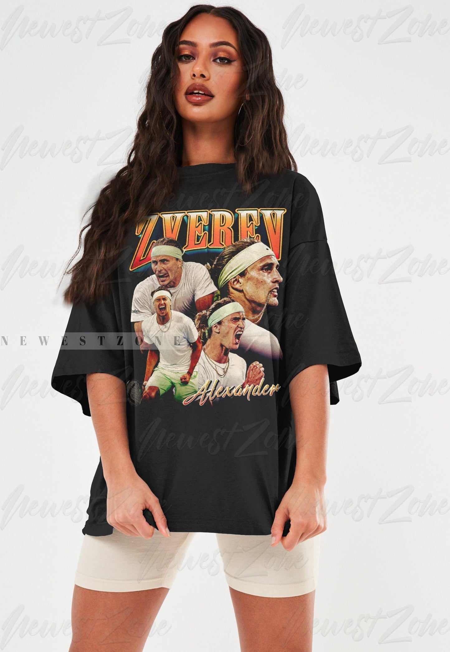 Alexander Zverev Vintage 90's Tee  Tennis Fans Gift Unisex T-shirt, Sweatshirt, Hoodie, Long Sleeve Tee - T-Shirt, Sweatshirt, Hoodie