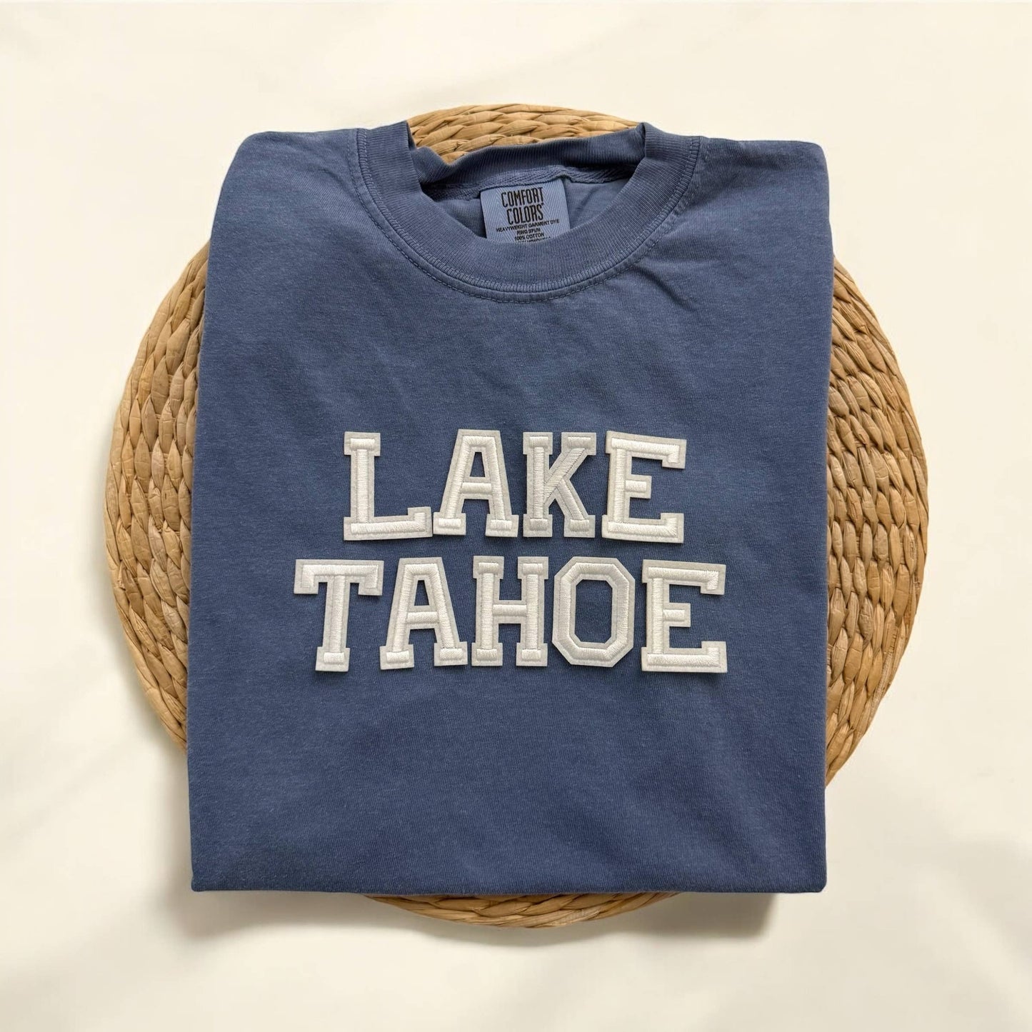 Comfort Colors Lake Tahoe California Short Sleeve Shirt Unisex T-shirt, Sweatshirt, Hoodie, Long Sleeve Tee - T-Shirt, Sweatshirt, Hoodie