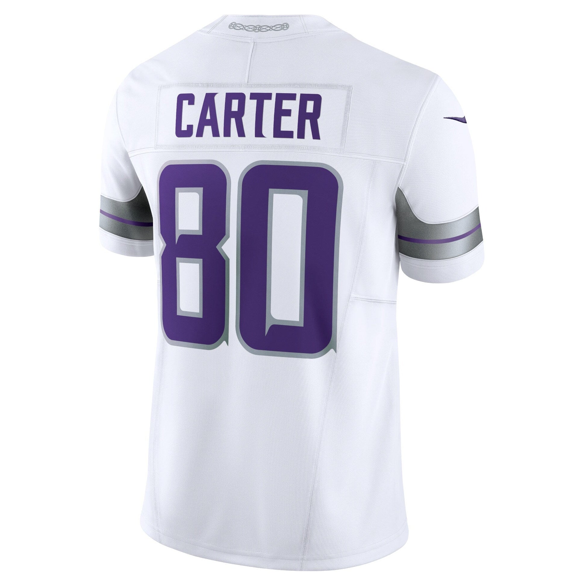 Cris Carter Minnesota Vikings Alternate Vapor F.U.S.E. Retired Limited Jersey - White football jersey product view 3