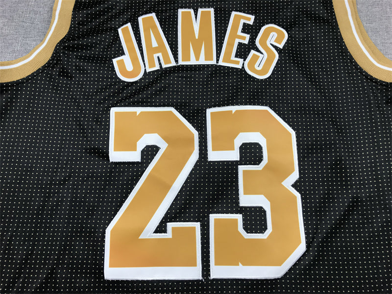 Lakers #23 Black Select Edition Jersey basketball jersey product view 2