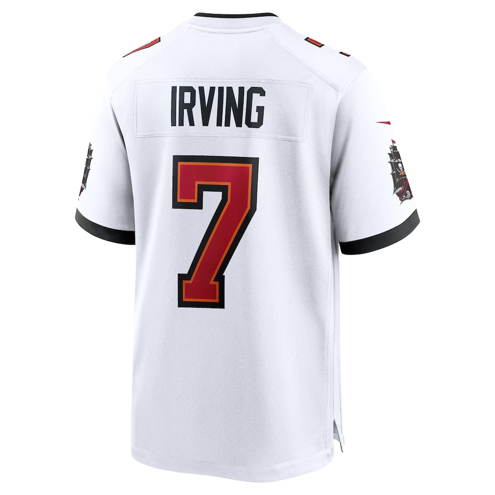 TB.Buccaneers #7 Bucky Irving White GameJersey football jersey product view 1