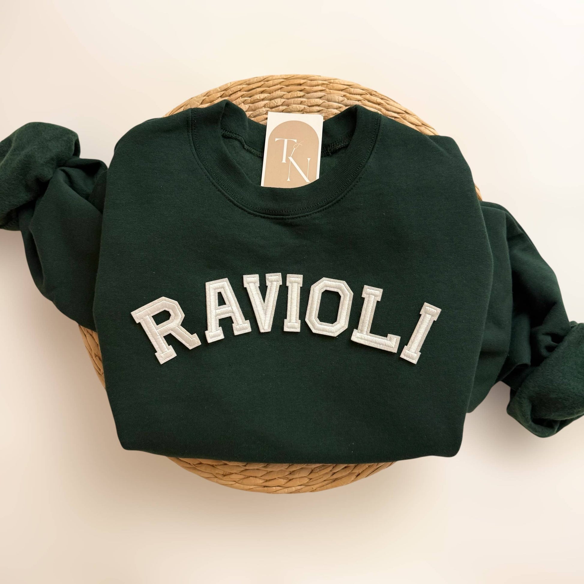 Ravioli Sweatshirt, Pasta Merch Unisex T-shirt, Sweatshirt, Hoodie, Long Sleeve Tee - T-Shirt, Sweatshirt, Hoodie