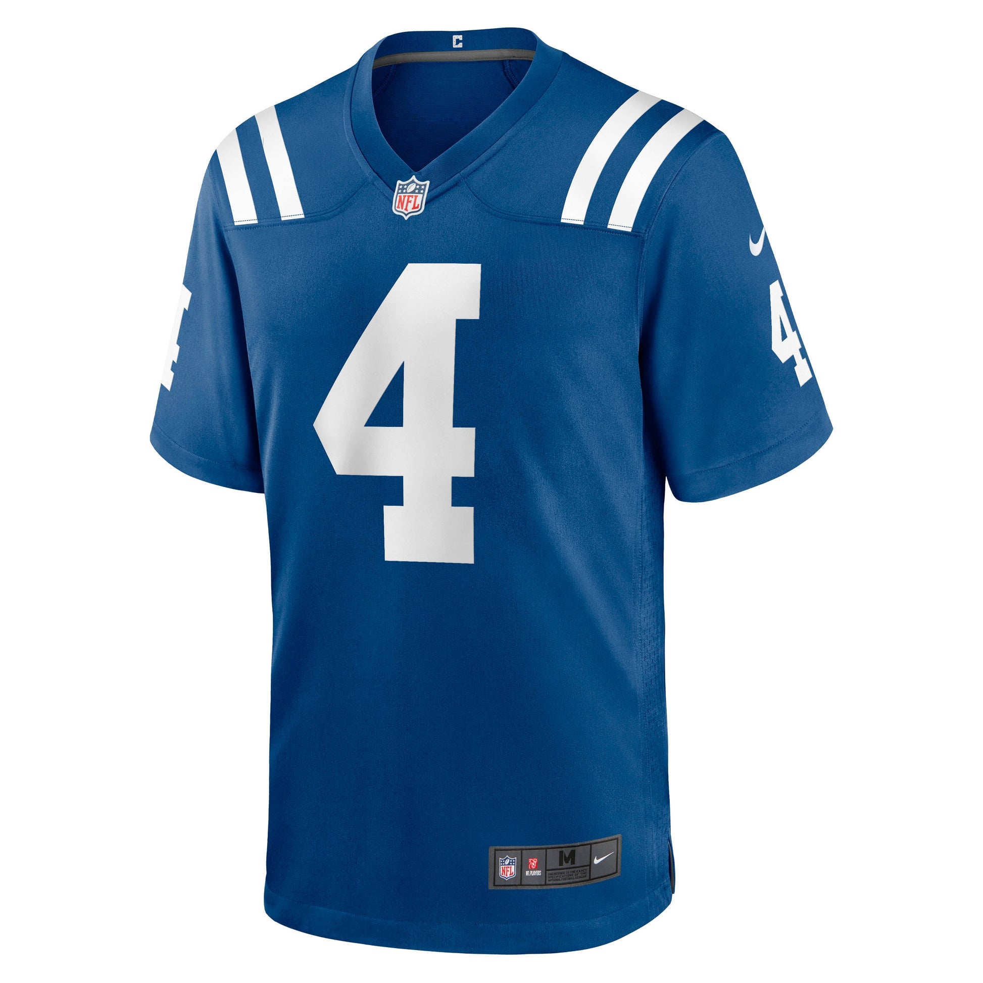 Sam Ehlinger Indianapolis Colts Game Jersey - Royal football jersey product view 2