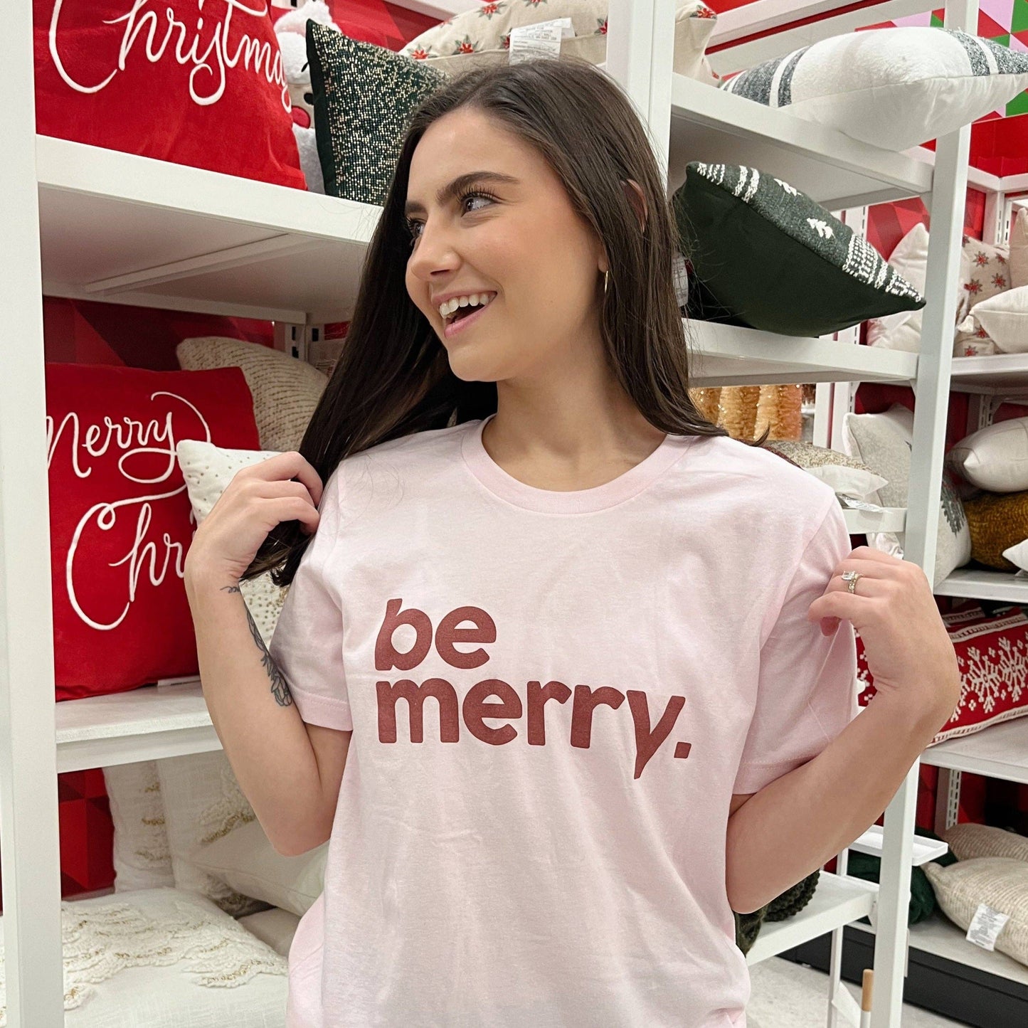 Be Merry Unisex T-shirt, Sweatshirt, Hoodie, Long Sleeve Tee - T-Shirt, Sweatshirt, Hoodie