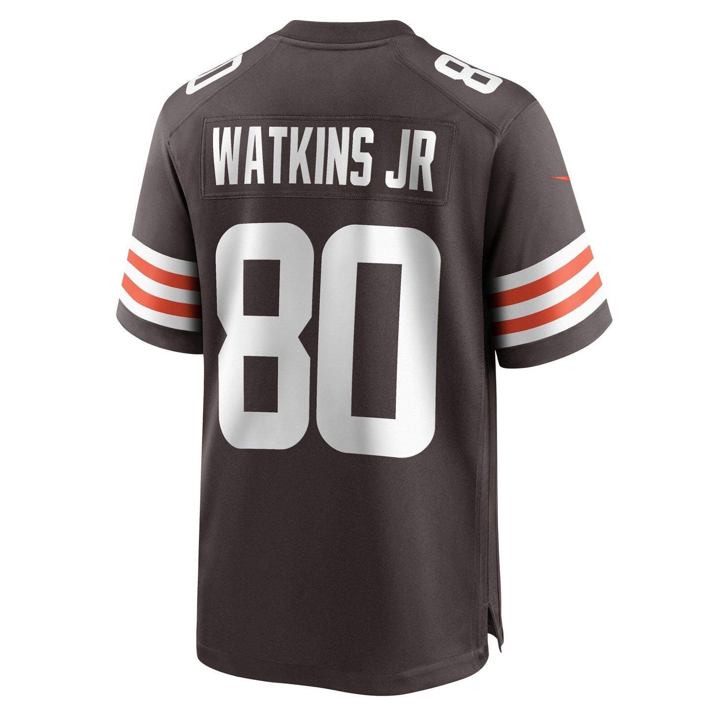 Austin Watkins Jr. Cleveland Browns Team Game Jersey - Brown football jersey product view 3