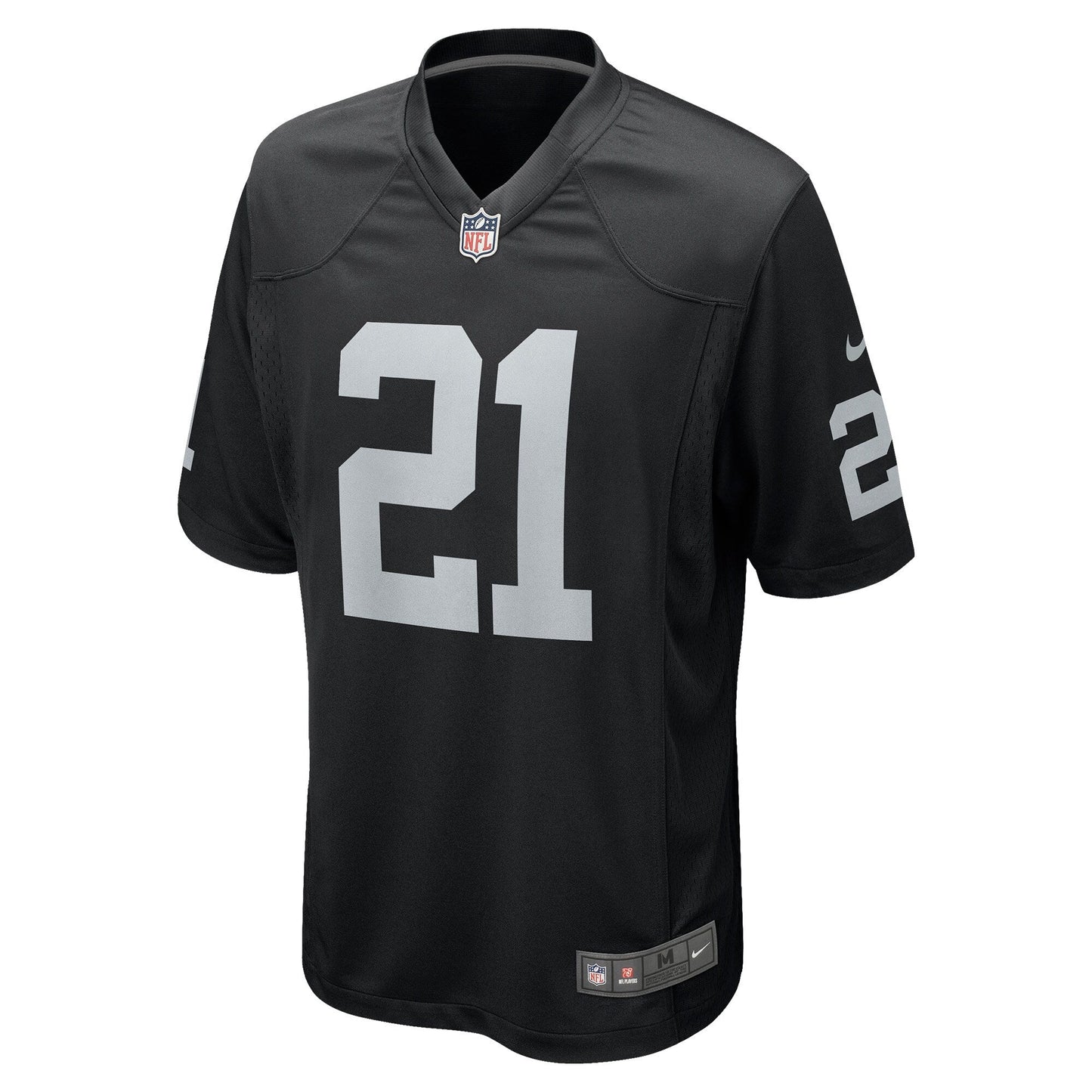 Cliff Branch Las Vegas Raiders Retired Game Jersey - Black football jersey product view 2