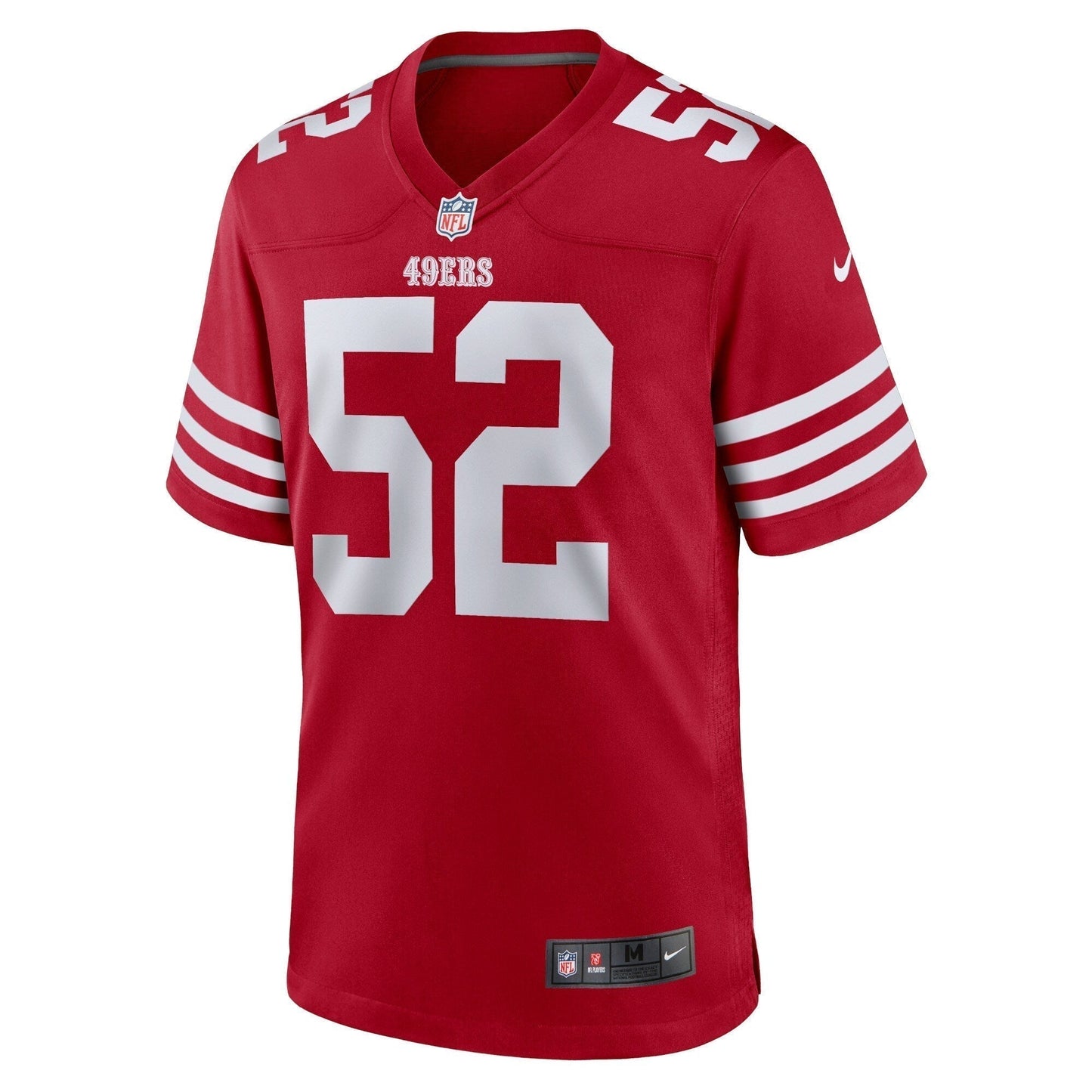 Patrick Willis San Francisco 49ers Retired Game Jersey - Scarlet football jersey product view 2