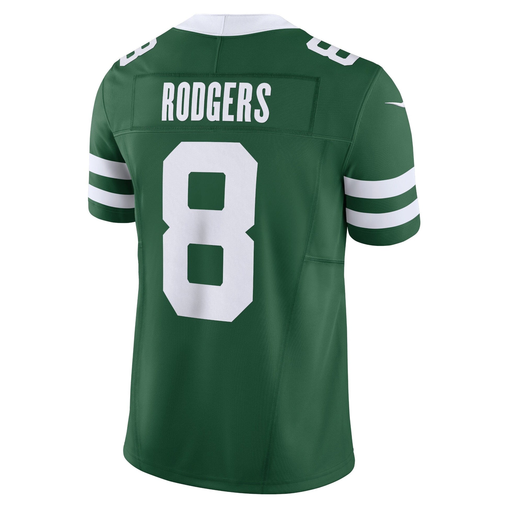Aaron Rodgers New York Jets Vapor F.U.S.E. Limited Jersey - Legacy Green football jersey product view 3