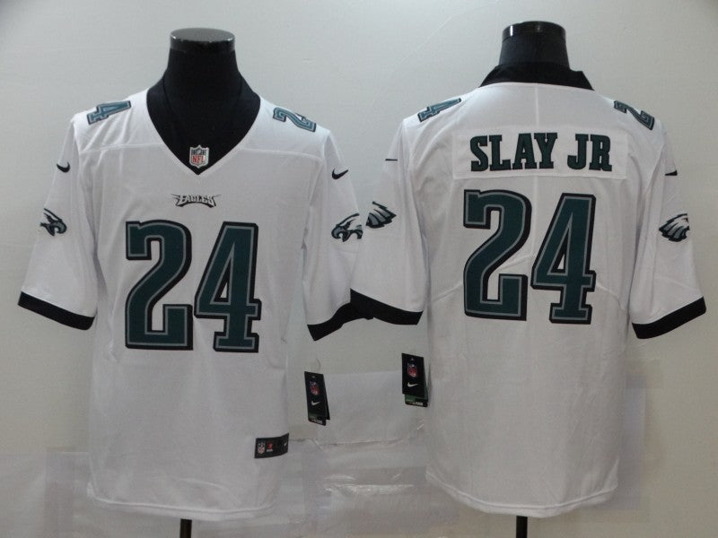 Men's Philadelphia Eagles Darius Slay Jr. #24 White Game Jersey1 football jersey product view 1