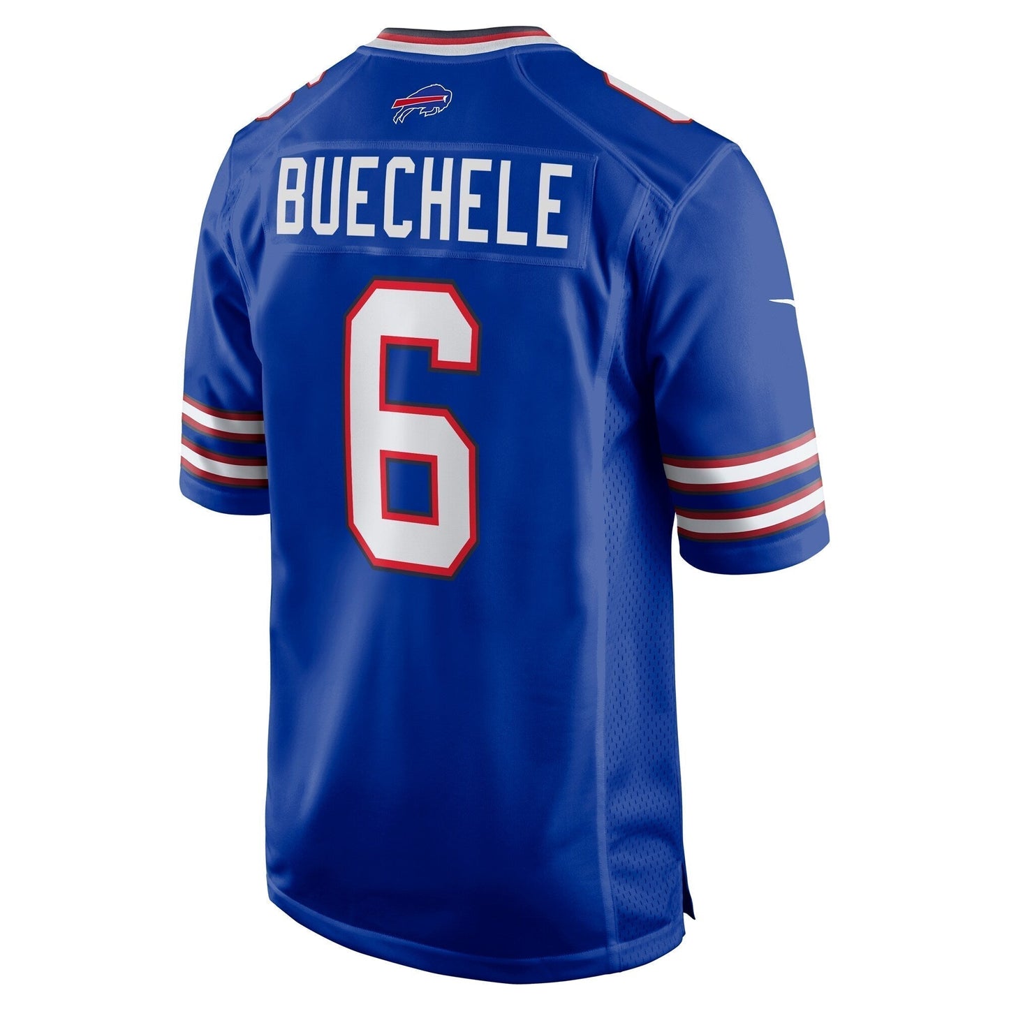 Shane Buechele Buffalo Bills Team Game Jersey - Royal football jersey product view 3