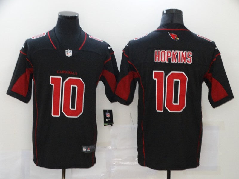 Men's Arizona Cardinals DeAndre Hopkins #10 Black Alternate Game Jersey1 football jersey product view 1