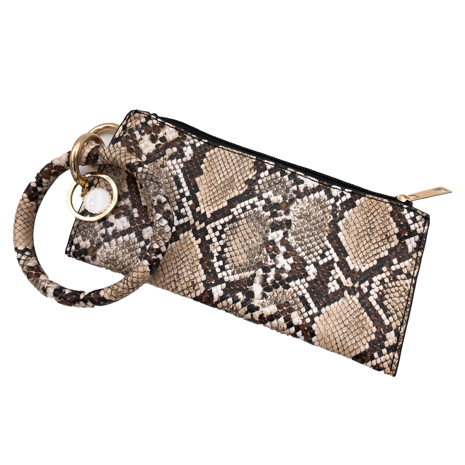 CL-8848 Wristlet Clutch Brown Snake Unisex T-shirt, Sweatshirt, Hoodie, Long Sleeve Tee - T-Shirt, Sweatshirt, Hoodie