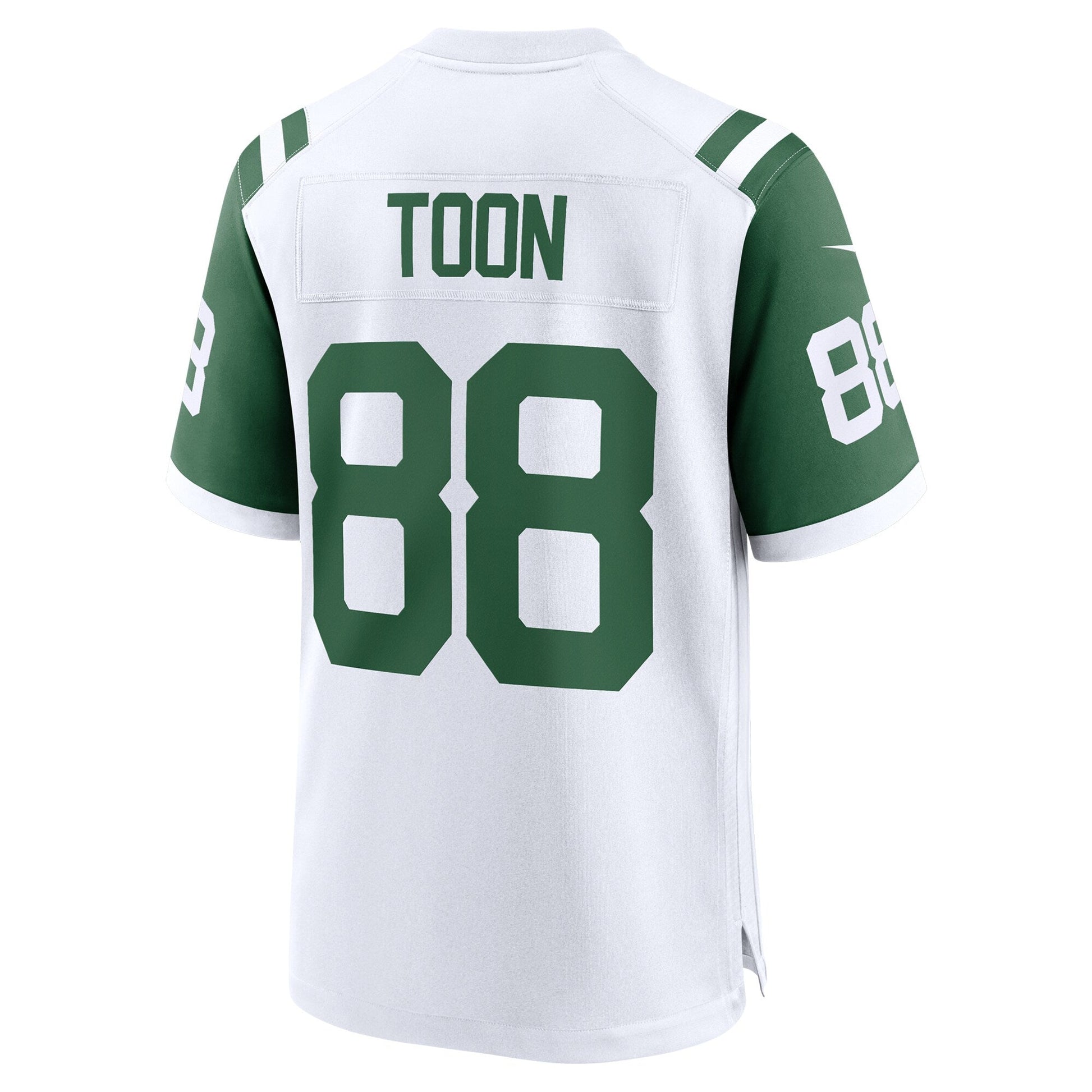 Al Toon New York Jets Classic Alternate Retired Game Jersey - White football jersey product view 3