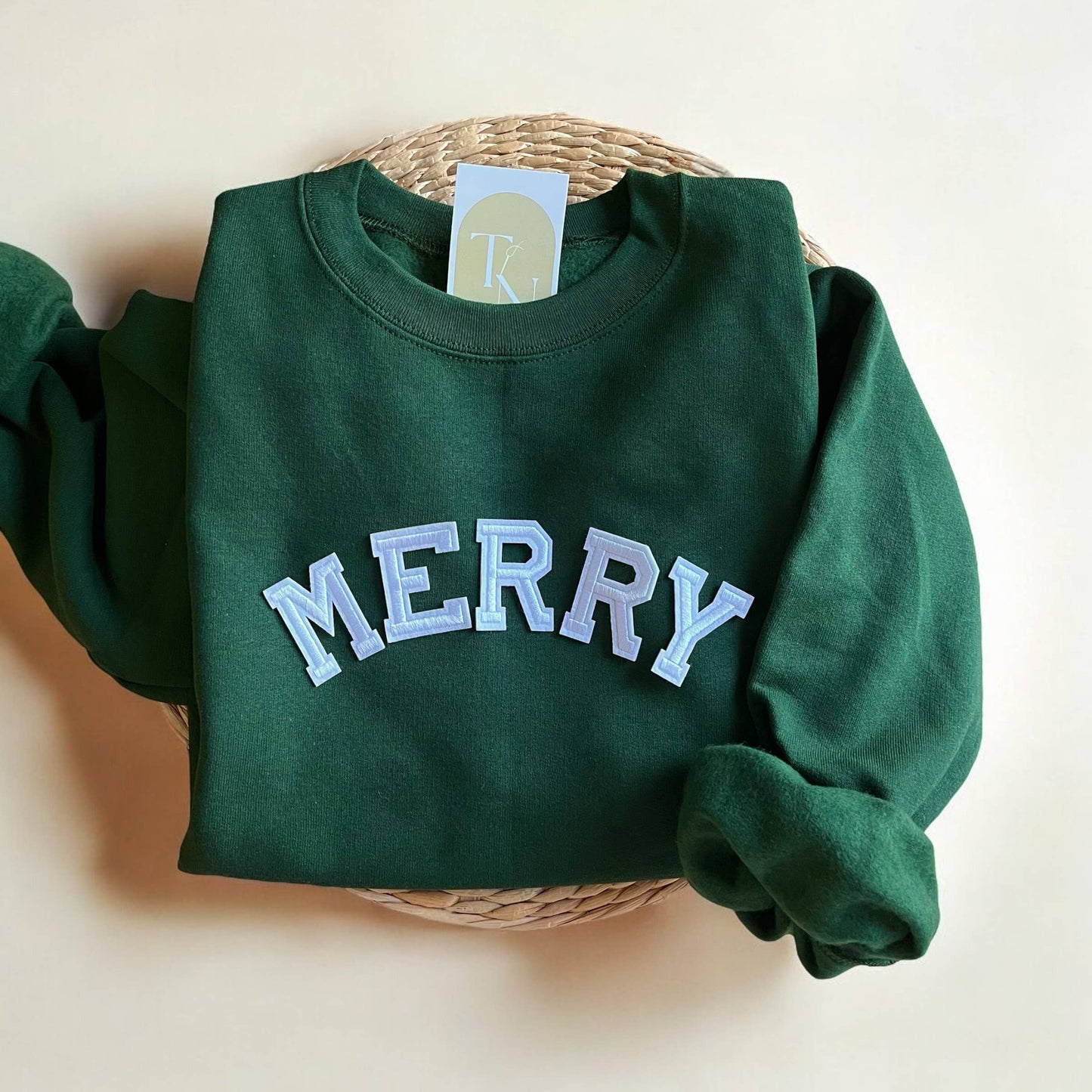 Merry Sweatshirt, Festive Holiday Crewneck Sweatshirt Unisex T-shirt, Sweatshirt, Hoodie, Long Sleeve Tee - T-Shirt, Sweatshirt, Hoodie