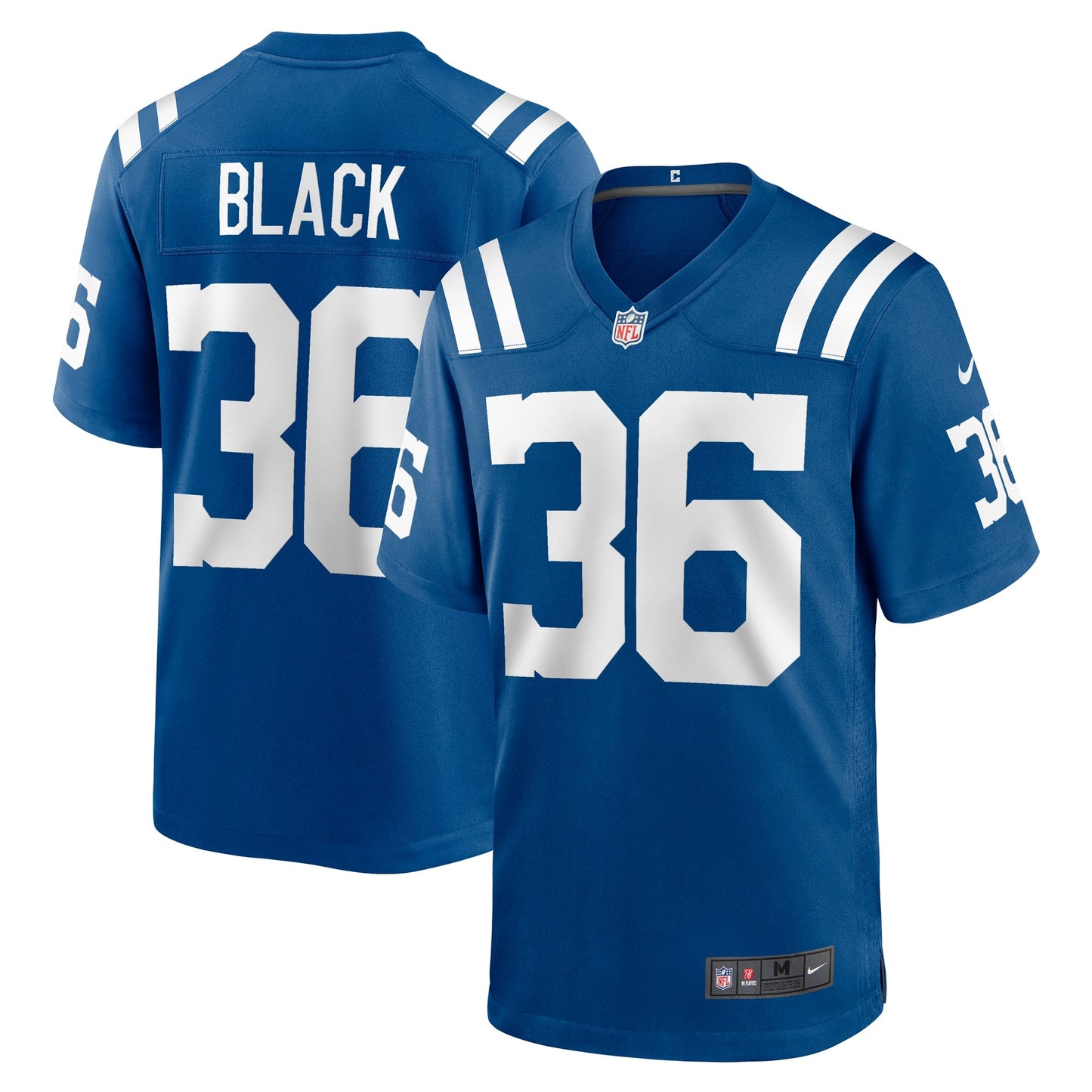 Henry Black Indianapolis Colts Team Game Jersey - Royal football jersey product view 1
