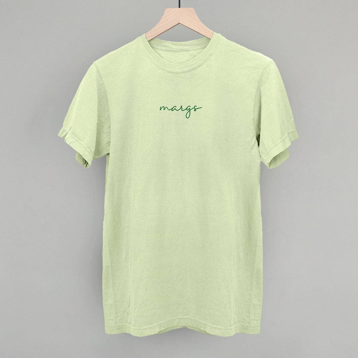 Margs Script Green Unisex T-shirt, Sweatshirt, Hoodie, Long Sleeve Tee - T-Shirt, Sweatshirt, Hoodie