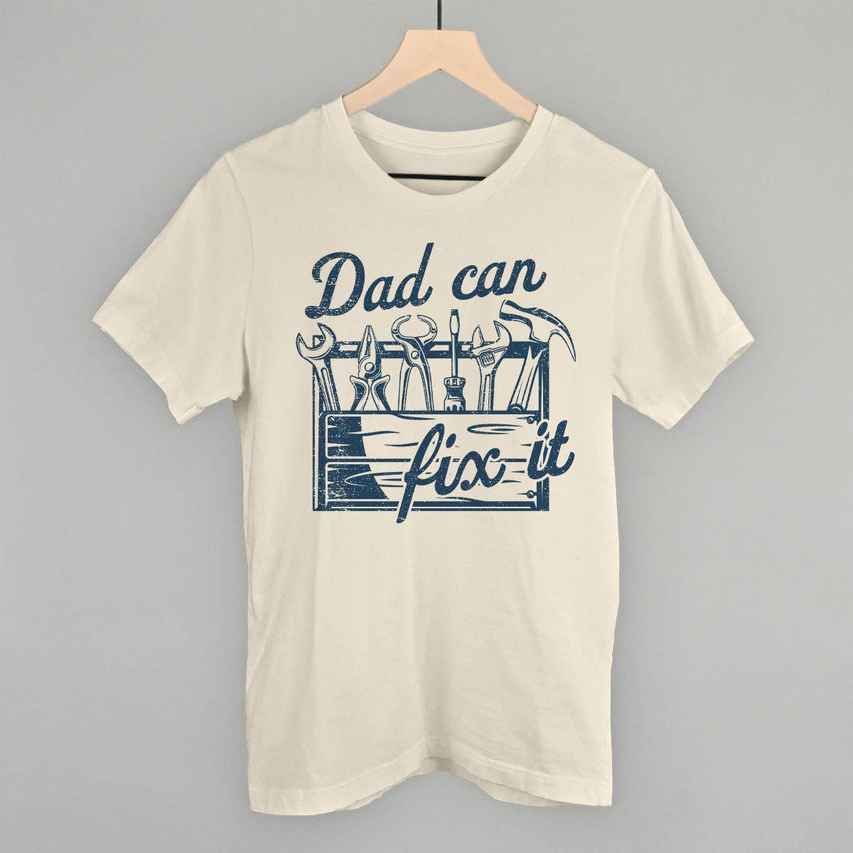 Dad Can Fix It Toolbox Unisex T-shirt, Sweatshirt, Hoodie, Long Sleeve Tee - T-Shirt, Sweatshirt, Hoodie