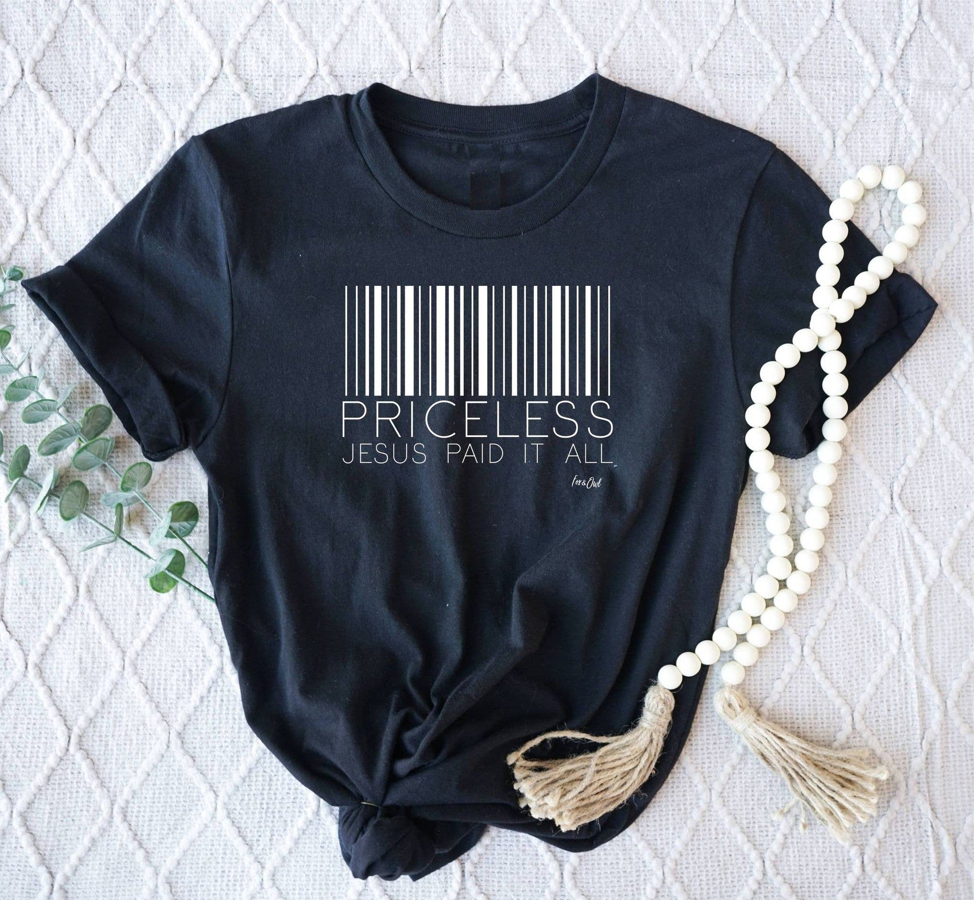 Priceless Black Bella Faith Based Graphic Tee Unisex T-shirt, Sweatshirt, Hoodie, Long Sleeve Tee - T-Shirt, Sweatshirt, Hoodie